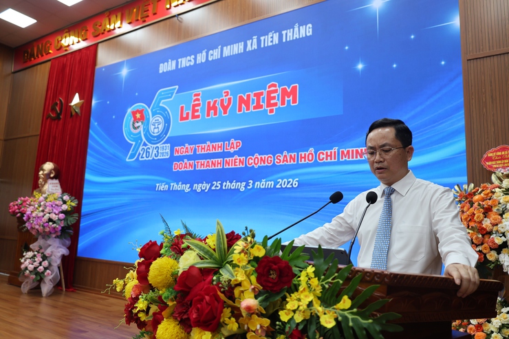 Xã Tiến Thắng tổ chức Lễ kỷ niệm 95 năm ngày thành lập Đoàn TNCS Hồ Chí Minh
- Ảnh 4.