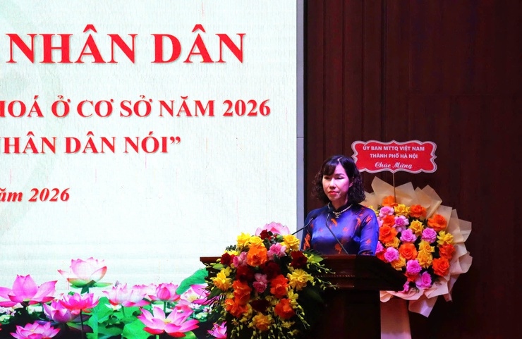 Hội nghị Đại biểu Nhân dân bàn việc xây dựng đời sống văn hoá ở cơ sở và thực hiện “Lắng nghe Nhân dân nói”- Ảnh 5.