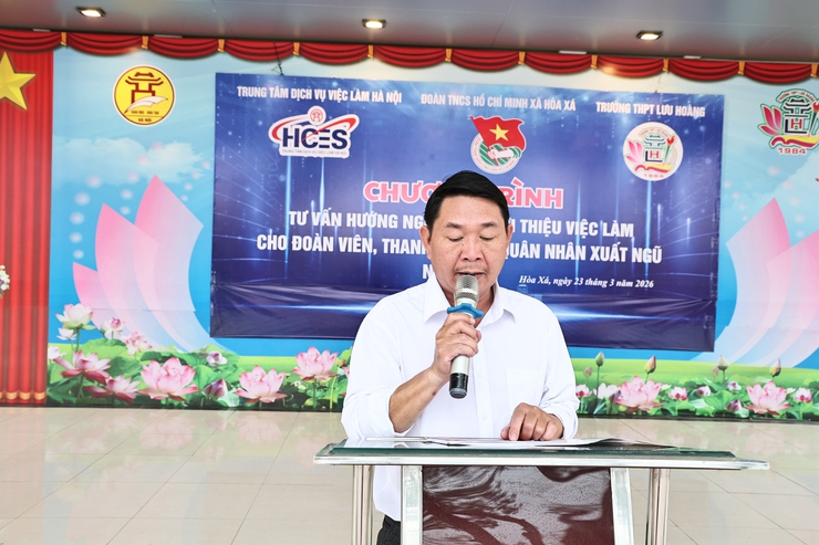 ĐOÀN THANH NIÊN XÃ HOÀ XÁ ĐỒNG HÀNH CÙNG THANH NIÊN TRONG CHƯƠNG TRÌNH TƯ VẤN HƯỚNG NGHIỆP NĂM 2026- Ảnh 6.