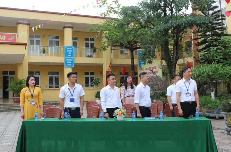 Trường THCS Đại Nghĩa tổ chức Lễ mít tinh kỷ niệm 95 năm ngày thành lập đoàn TNCS Hồ Chí Minh- Ảnh 3.