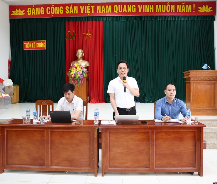 Tam Hưng: Tập trung tuyên truyền, tạo đồng thuận trong giải phóng mặt bằng Dự án Khu đô thị thể thao Olympic- Ảnh 2.