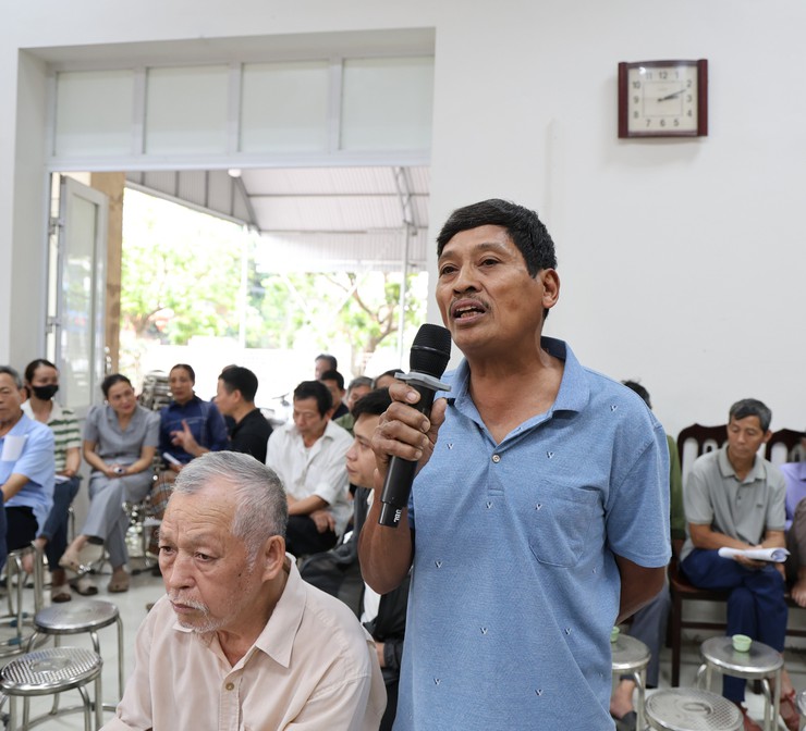 Tam Hưng: Tập trung tuyên truyền, tạo đồng thuận trong giải phóng mặt bằng Dự án Khu đô thị thể thao Olympic- Ảnh 6.