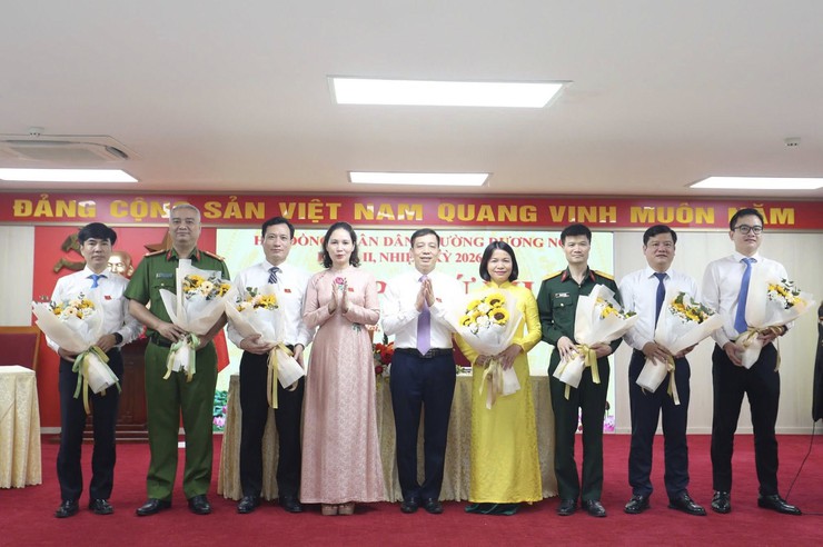 HĐND phường Dương Nội tổ chức Kỳ họp thứ nhất bầu các chức danh chủ chốt nhiệm kỳ 2026-2031- Ảnh 4.