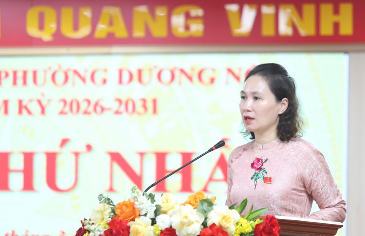 HĐND phường Dương Nội tổ chức Kỳ họp thứ nhất bầu các chức danh chủ chốt nhiệm kỳ 2026-2031- Ảnh 1.