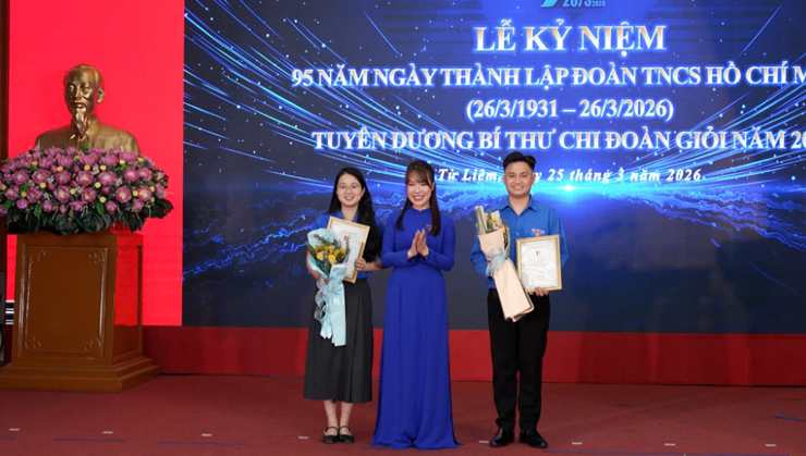 Phường Từ Liêm tổ chức Lễ kỷ niệm 95 năm Ngày thành lập Đoàn TNCS Hồ Chí Minh (26/3/1931 – 26/3/2026)- Ảnh 3.