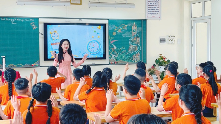 Tự tin tỏa sáng tại hội thi giáo viên dạy giỏi cấp Thành phố- Ảnh 1.