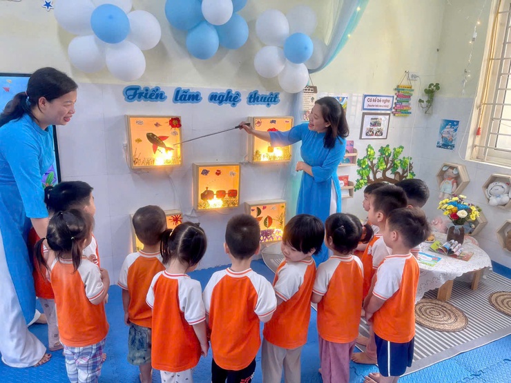 Xã Thường Tín tổ chức Hội thi Giáo viên dạy giỏi cấp xã bậc học mầm non năm học 2025 – 2026- Ảnh 8.