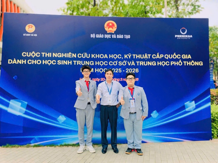 VINH DANH TRÍ TUỆ TRẺ THANH TRÌ – TỎA SÁNG TRÊN ĐẤU TRƯỜNG QUỐC GIA- Ảnh 3.