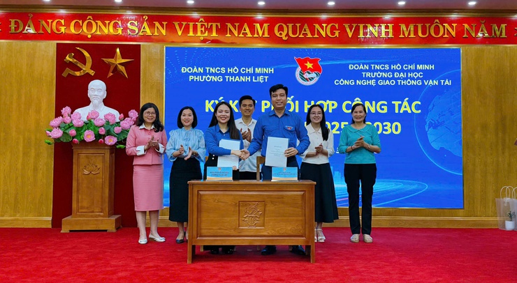 Đoàn phường Thanh Liệt  ký kết phối hợp công tác giai đoạn 2025 - 2030- Ảnh 7.