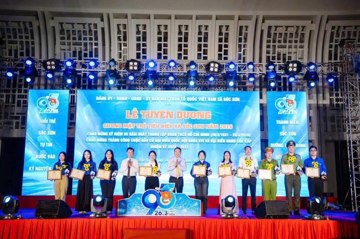 95 NĂM TỰ HÀO – XÃ SÓC SƠN TỔ CHỨC LỄ TUYÊN DƯƠNG GƯƠNG MẶT TRẺ TIÊU BIỂU LẦN THỨ NHẤT NĂM 2026- Ảnh 7.