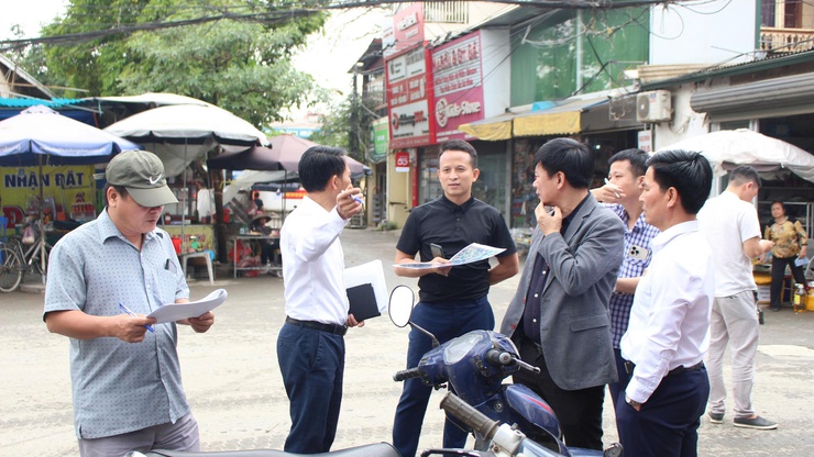 Phường Chương Mỹ đón đoàn khảo sát liên ngành về công tác đăng ký, đặt tên, đổi tên và điều chỉnh độ dài các tuyến đường năm 2026- Ảnh 2.