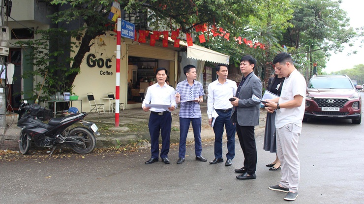 Phường Chương Mỹ đón đoàn khảo sát liên ngành về công tác đăng ký, đặt tên, đổi tên và điều chỉnh độ dài các tuyến đường năm 2026- Ảnh 8.
