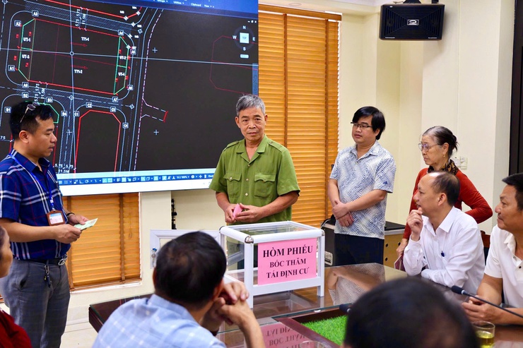 Thiên Lộc công khai, minh bạch trong bốc thăm tái định cư Dự án Cầu Thượng Cát- Ảnh 4.