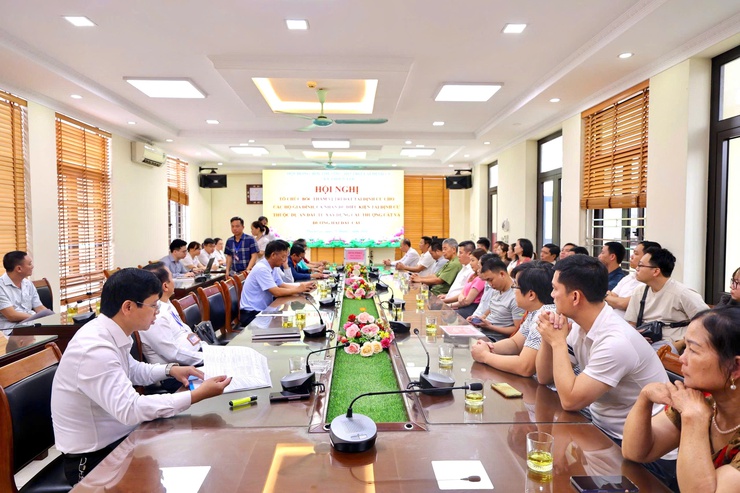 Thiên Lộc công khai, minh bạch trong bốc thăm tái định cư Dự án Cầu Thượng Cát- Ảnh 1.