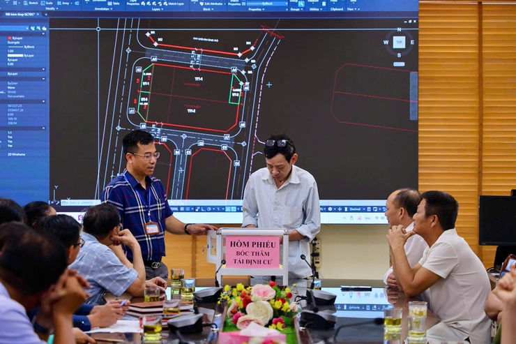 Thiên Lộc công khai, minh bạch trong bốc thăm tái định cư Dự án Cầu Thượng Cát- Ảnh 6.