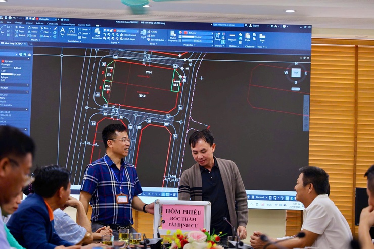 Thiên Lộc công khai, minh bạch trong bốc thăm tái định cư Dự án Cầu Thượng Cát- Ảnh 7.