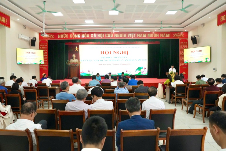 Hội nghị đại biểu Nhân dân bàn việc xây dựng đời sống văn hóa năm 2026 xã Thiên Lộc – Phát huy dân chủ, xây dựng đời sống văn hóa từ cơ sở- Ảnh 2.