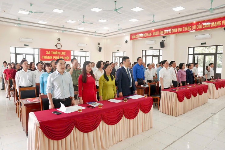 Hội nghị đại biểu Nhân dân bàn việc xây dựng đời sống văn hóa năm 2026 xã Thiên Lộc – Phát huy dân chủ, xây dựng đời sống văn hóa từ cơ sở- Ảnh 1.