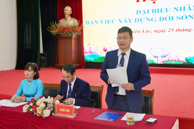 Hội nghị đại biểu Nhân dân bàn việc xây dựng đời sống văn hóa năm 2026 xã Thiên Lộc – Phát huy dân chủ, xây dựng đời sống văn hóa từ cơ sở- Ảnh 5.