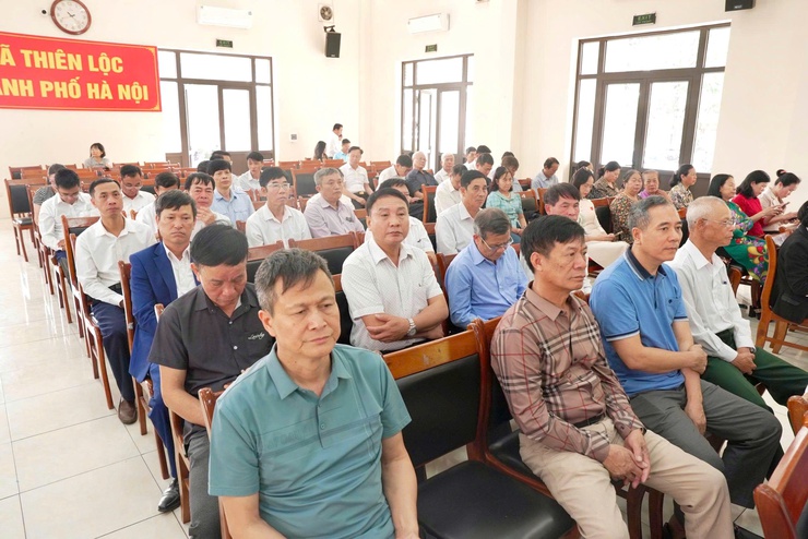 Hội nghị đại biểu Nhân dân bàn việc xây dựng đời sống văn hóa năm 2026 xã Thiên Lộc – Phát huy dân chủ, xây dựng đời sống văn hóa từ cơ sở- Ảnh 6.