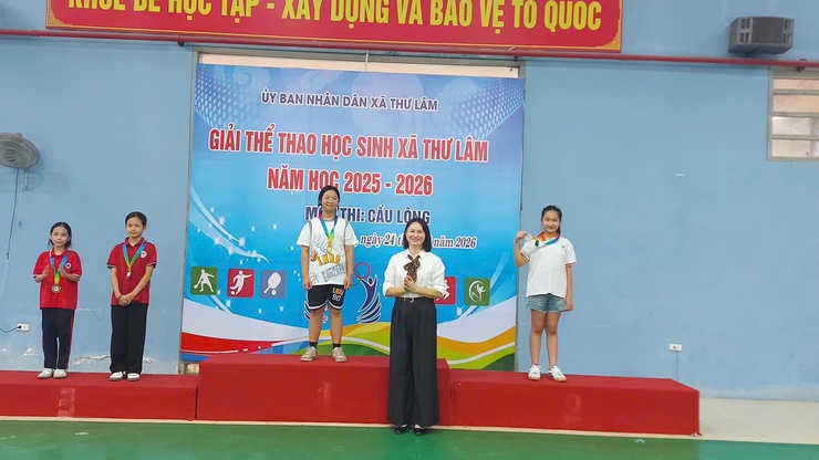 Giải thể thao xã Thư Lâm năm học 2025–2026 diễn ra sôi nổi, lan tỏa tinh thần rèn luyện- Ảnh 5.