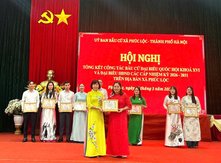 Phúc Lộc: Tổng kết công tác bầu cử đại biểu Quốc hội khóa XVI và đại biểu HĐND các cấp, nhiệm kỳ 2026-2031- Ảnh 10.