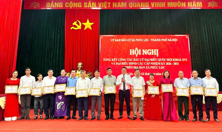 Phúc Lộc: Tổng kết công tác bầu cử đại biểu Quốc hội khóa XVI và đại biểu HĐND các cấp, nhiệm kỳ 2026-2031- Ảnh 7.