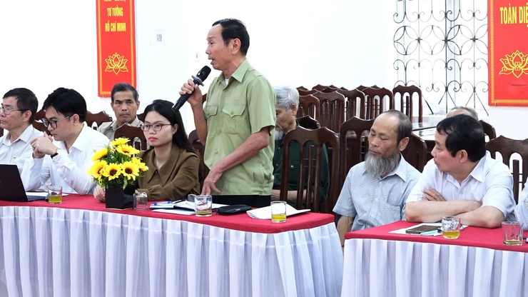 ĐOÀN CÔNG TÁC ĐẠI HỌC KYOTO SANGYO (NHẬT BẢN) KHẢO SÁT MÔ HÌNH CHĂM SÓC NGƯỜI CAO TUỔI TẠI XÃ DÂN HÒA- Ảnh 5.