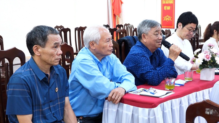 ĐOÀN CÔNG TÁC ĐẠI HỌC KYOTO SANGYO (NHẬT BẢN) KHẢO SÁT MÔ HÌNH CHĂM SÓC NGƯỜI CAO TUỔI TẠI XÃ DÂN HÒA- Ảnh 4.