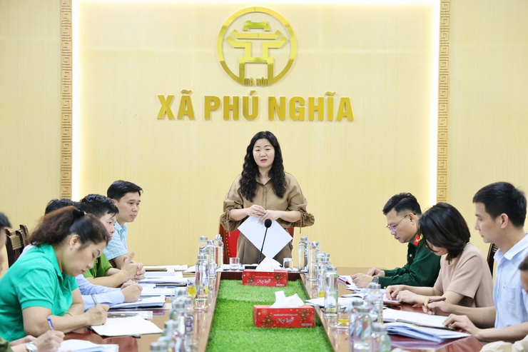 Hội nghị kiểm điểm tiến độ công tác chuẩn bị tổ chức lễ hội làng Yên Trường và lễ hội làng Trung Cao- Ảnh 2.