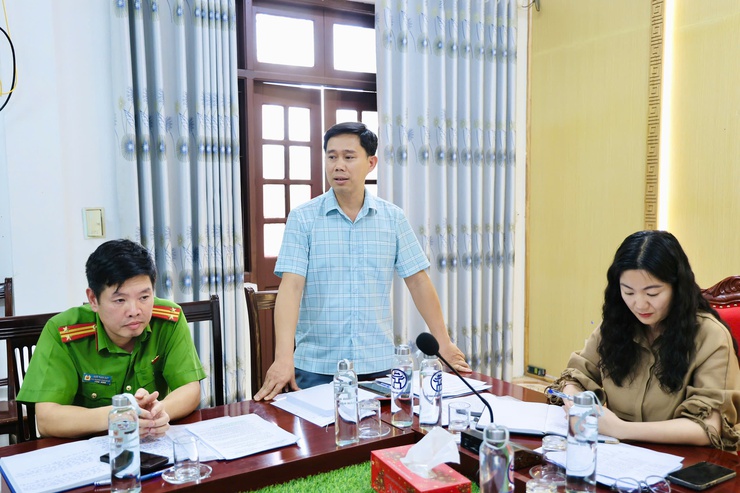 Hội nghị kiểm điểm tiến độ công tác chuẩn bị tổ chức lễ hội làng Yên Trường và lễ hội làng Trung Cao- Ảnh 6.