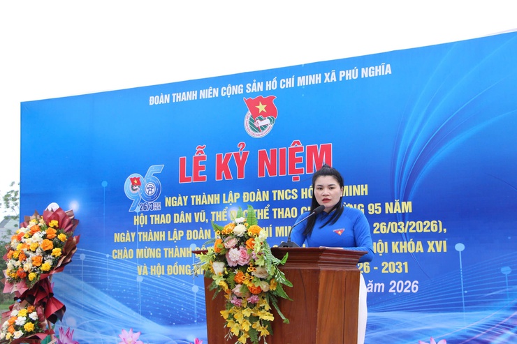 Phú Nghĩa: Sôi nổi Lễ kỷ niệm 95 năm ngày thành lập Đoàn TNCS Hồ Chí Minh- Ảnh 13.
