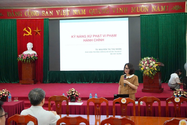 BỒI DƯỠNG KỸ NĂNG XỬ PHẠT VI PHẠM HÀNH CHÍNH CHO CÁN BỘ CƠ SỞ- Ảnh 5.