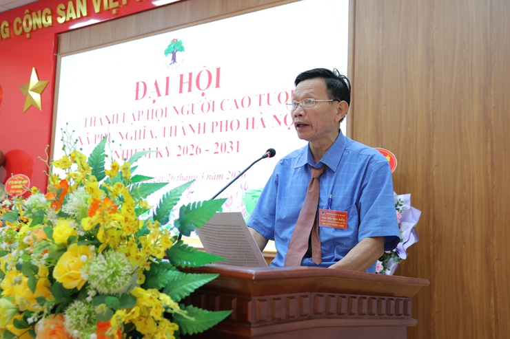 Đại hội thành lập Hội Người cao tuổi xã Phú Nghĩa nhiệm kỳ 2026 - 2031- Ảnh 14.