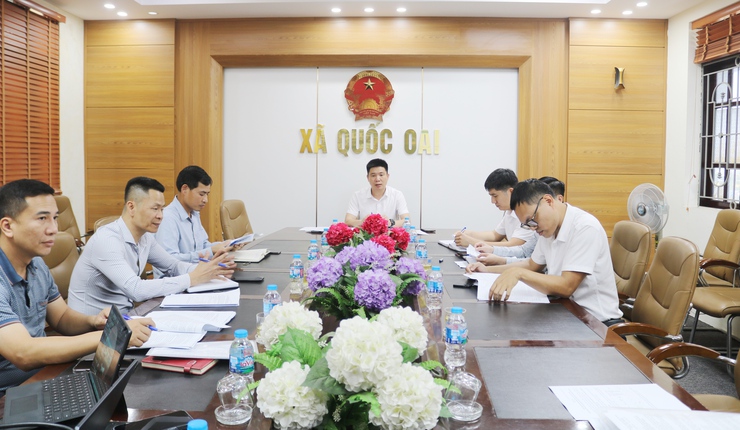 Xã Quốc Oai: Tăng tốc kiểm đếm, tháo gỡ vướng mắc giải phóng mặt bằng Dự án Khu đô thị HaNoi Westgate- Ảnh 1.