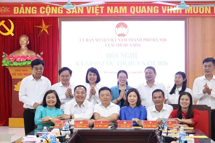 Cụm thi đua số 6: Ký giao ước thi đua năm 2026 - Ảnh 5.