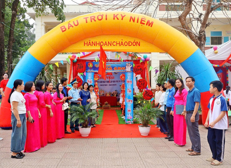 Trường THCS Kim Sơn tổ chức Hội trại “Tiến bước lên Đoàn”- Ảnh 1.