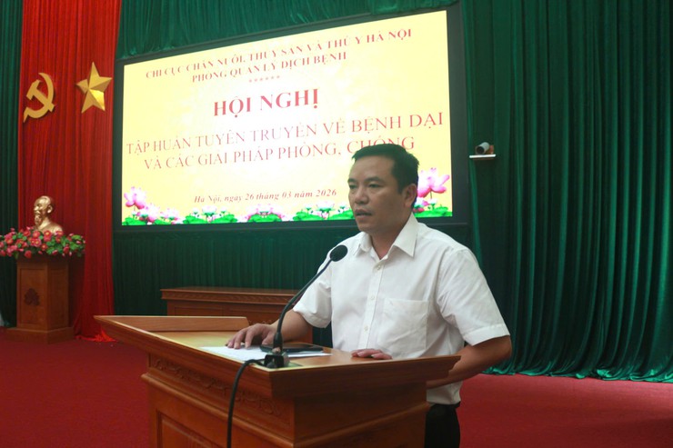 Hoà Lạc tập huấn, tuyên truyền phòng, chống bệnh Dại ở động vật- Ảnh 3.