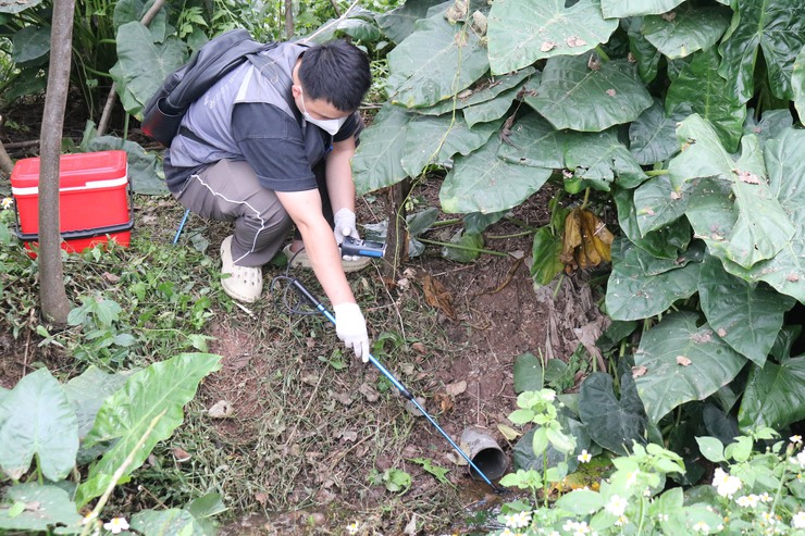 Xã Quảng Bị kiểm tra công tác chấp hành pháp luật tại 8 cơ sở chăn nuôi trên địa bàn thôn Lam Điền và Lương Xá- Ảnh 3.