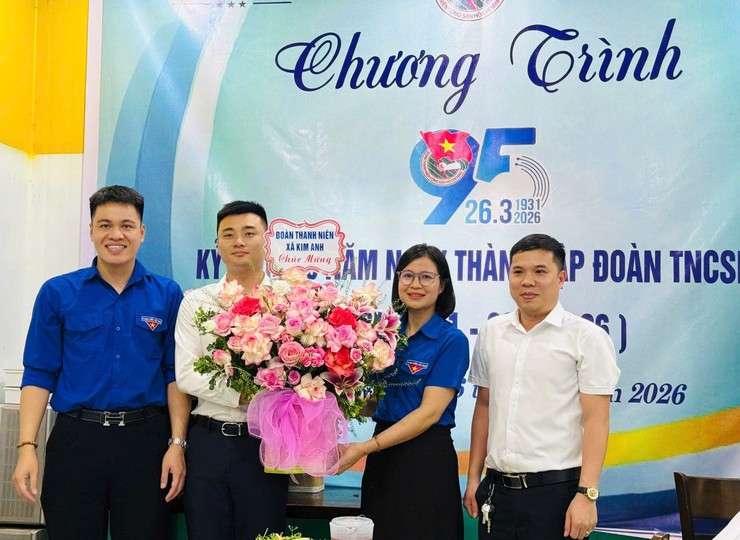 Chi đoàn Thanh niên cơ quan UBND xã Kim Anh tổ chức chương trình kỷ niệm 95 năm Ngày thành lập Đoàn TNCS Hồ Chí Minh (26/3/1931 – 26/3/2026)- Ảnh 3.