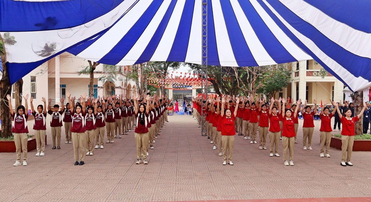 Trường THCS Kim Sơn tổ chức Hội trại “Tiến bước lên Đoàn”- Ảnh 2.