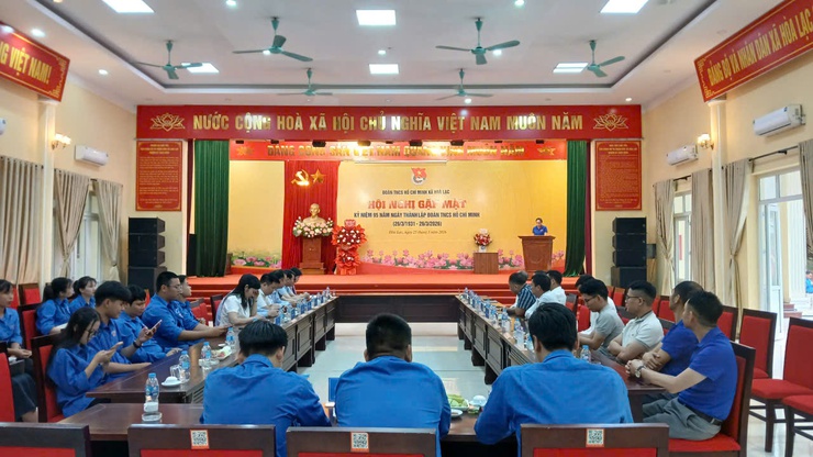 Hòa Lạc gặp mặt kỷ niệm 95 năm Ngày thành lập Đoàn Thanh niên Cộng sản Hồ Chí Minh- Ảnh 1.