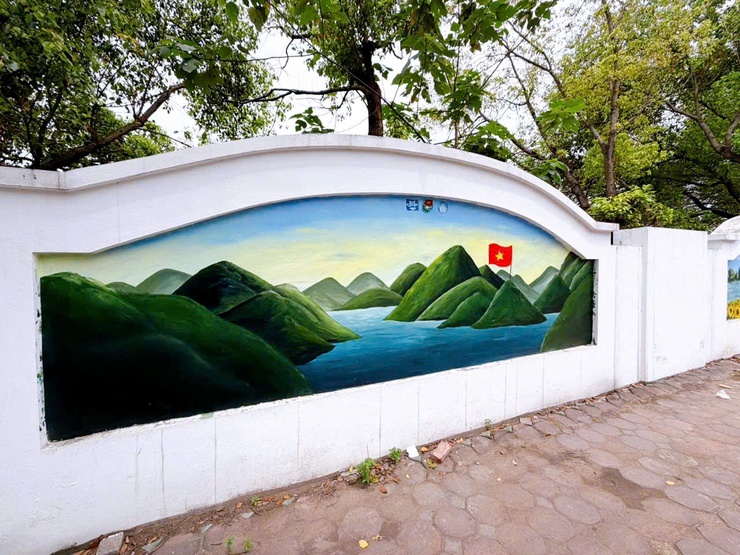 Đoàn phường Thanh Liệt: Khánh thành công trình tranh tường bích hoạ- Ảnh 2.