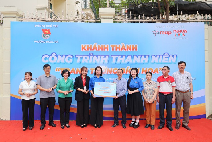 Tuổi trẻ Ngọc Hà khánh thành công trình thanh niên “Dân vận khéo”- Ảnh 5.