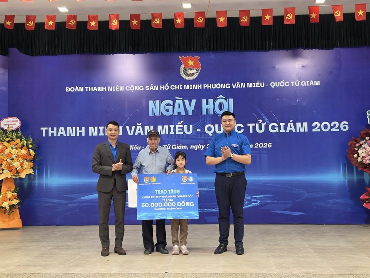 TUỔI TRẺ PHƯỜNG VĂN MIẾU - QUỐC TỬ GIÁM TỎA SÁNG TRONG NGÀY HỘI THANH NIÊN- Ảnh 7.