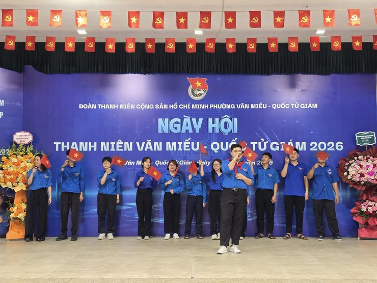 TUỔI TRẺ PHƯỜNG VĂN MIẾU - QUỐC TỬ GIÁM TỎA SÁNG TRONG NGÀY HỘI THANH NIÊN- Ảnh 6.