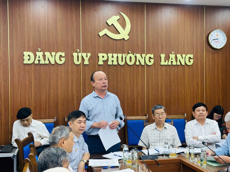 GIAO BAN BÍ THƯ CHI BỘ PHƯỜNG LÁNG THÁNG 3/2026: TẬP TRUNG THÁO GỠ “ĐIỂM NGHẼN”, NÂNG CAO HIỆU QUẢ TỪ ĐỊA BÀN DÂN CƯ- Ảnh 6.