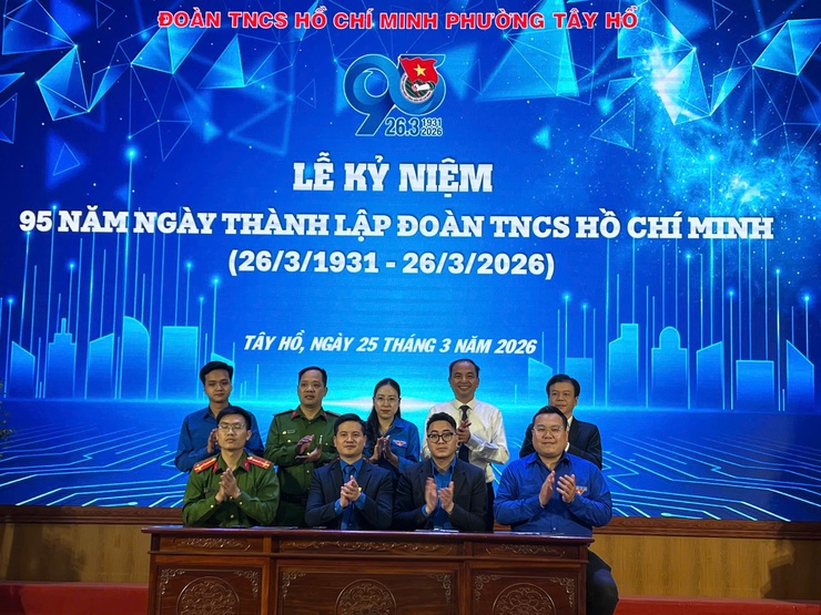 Tây Hồ: Kỷ niệm 95 năm ngày thành lập Đoàn TNCS Hồ Chí Minh- Ảnh 10.