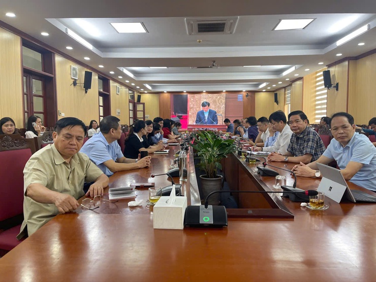 Quang Minh tham dự Hội nghị quán triệt Nghị quyết số 02-NQ/TW của Bộ Chính trị- Ảnh 1.