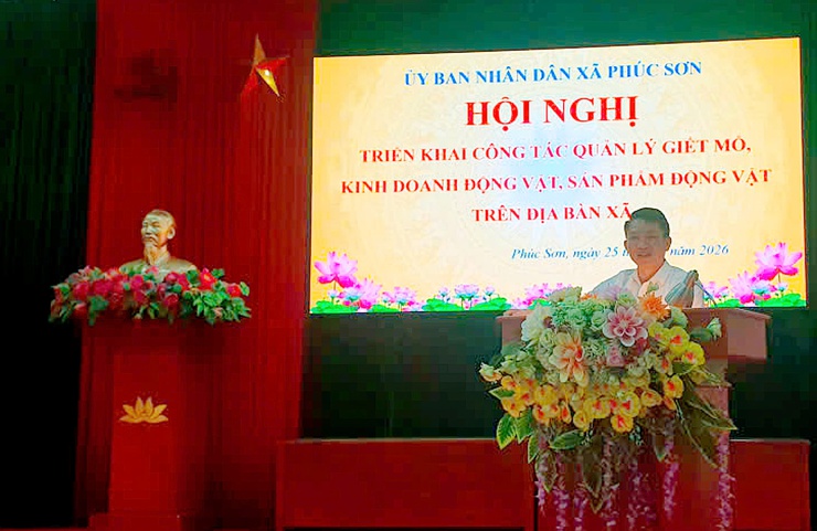 Phúc Sơn siết chặt quản lý giết mổ, kinh doanh động vật vì sức khỏe cộng đồng- Ảnh 2.
